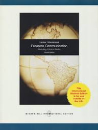 Image of Business communication : building critical skills