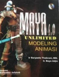 Image of Maya 4.0 unlimited modeling  animasi