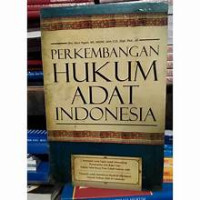 Image of Perkembangan hukum adat indonesia