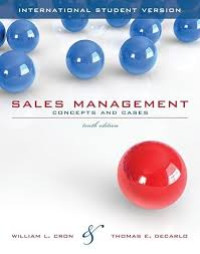 Image of Sales management  : concepts  and cases
