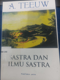 Image of Sastra dan ilmu sastra
